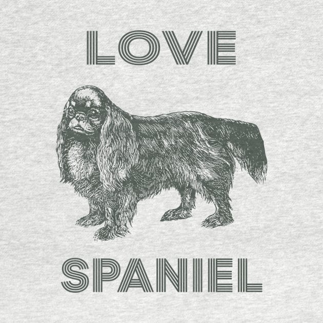 Love Spaniel Dog by tabaojohnny